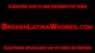 هدية عيد ميلاد دانيلا المراهقة الجامحة الثامن عشر: عصابة ثنائية مهبلية خشنة