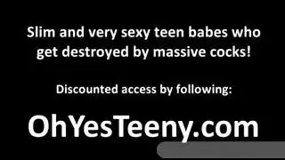 مراهقة كبيرة الصدر تُضرب بقضيب سميك في مشهد إباحي